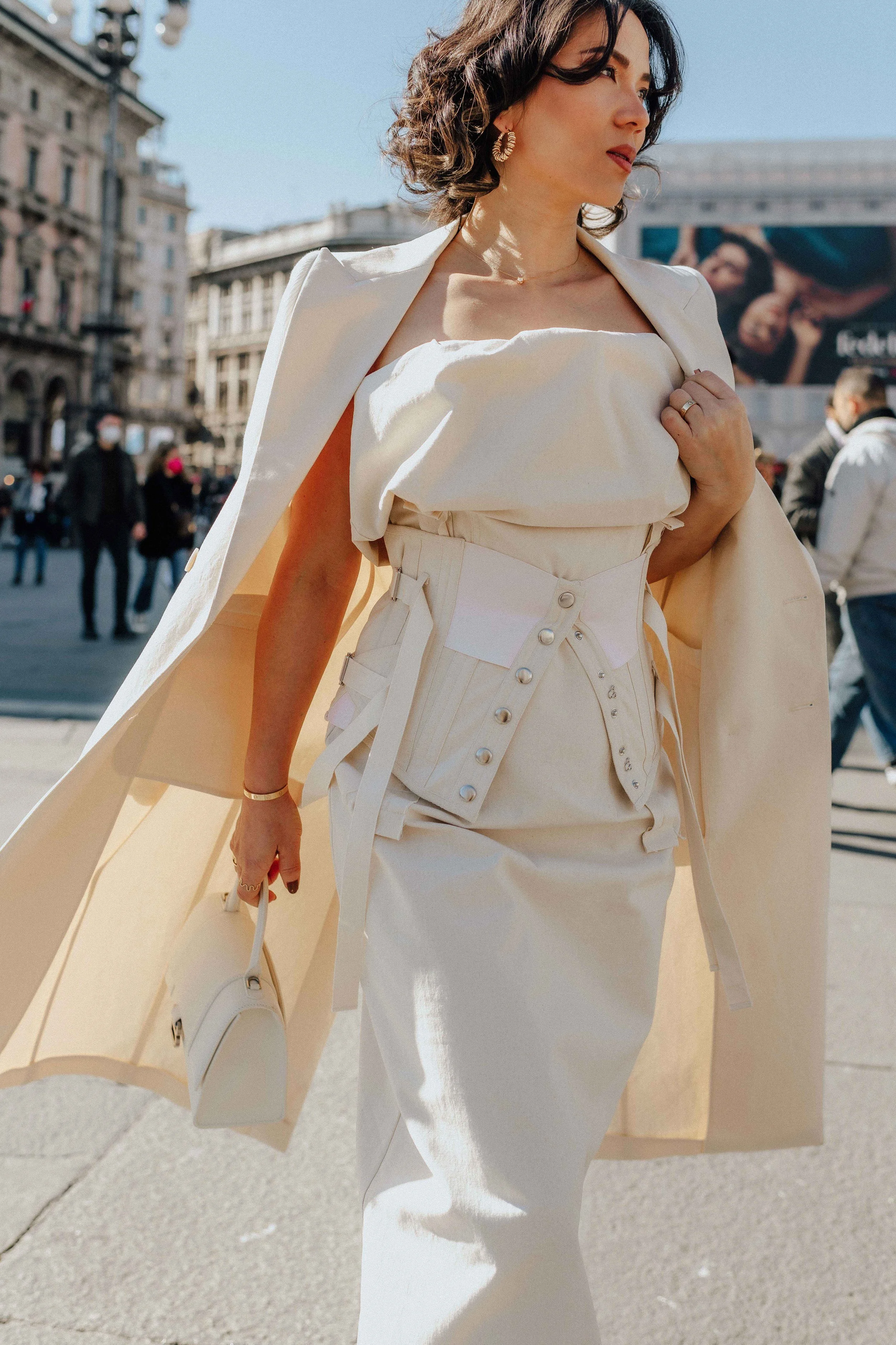 Sportmax All The Way Outside The Milan Duomo — Style Right Fashion